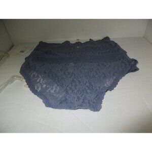 Special Intimates Women's 3 pairs 1011 Lace Panties Blue Granitte Size  XL  New